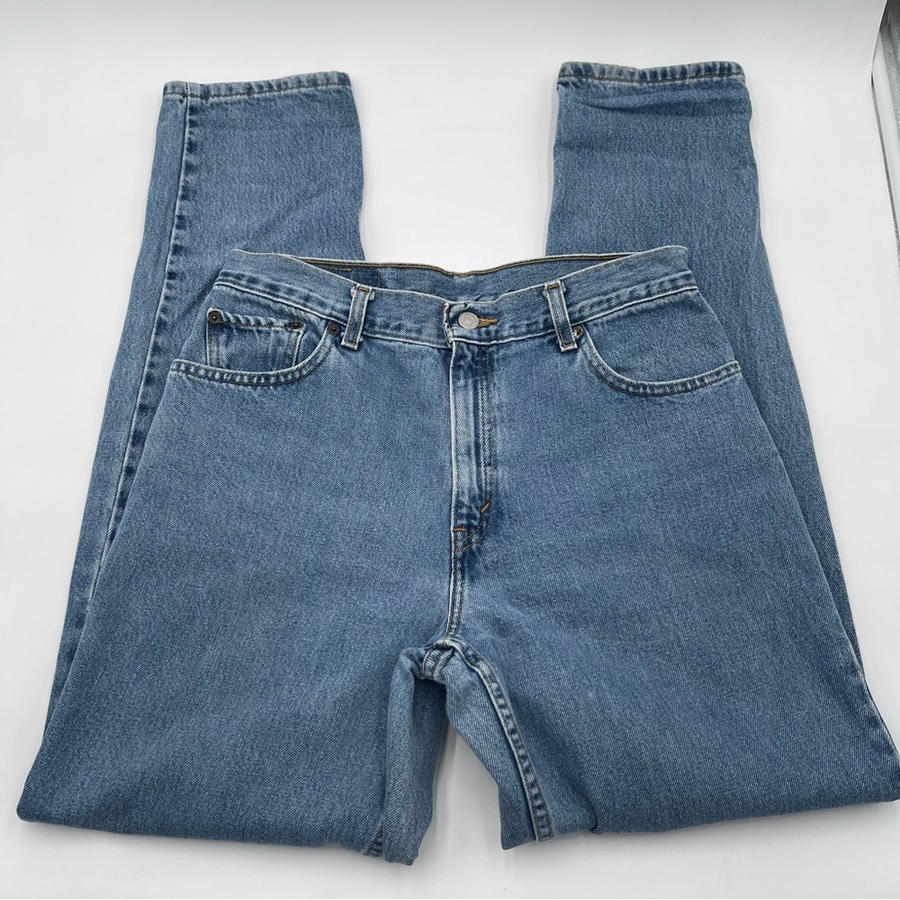 Vintage Levi's 550 Jeans Women’s SZ 13L Relaxed Fit Tapered Leg 100% Cotton 90s